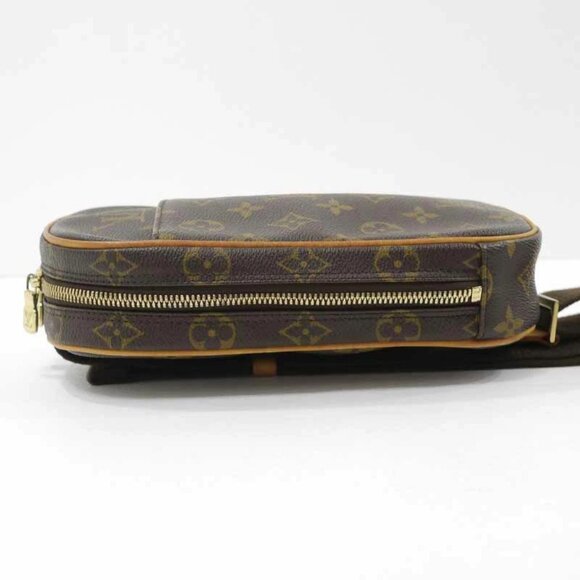 Authentic Louis Vuitton Monogram Gange Pochette Crossbody Bag Bum Shoulder Bag - Picture 7 of 14